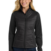 Ladies Hybrid Soft Shell Jacket